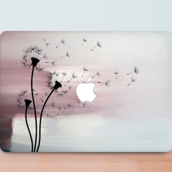 Dandelion Macbook Pro 16 Inch Case 2017 Blowball Macbook Air 13 Inch Case Macbook Pro Hard Cover 2019 Paints Macbook Pro 15 Inch Case DA0412