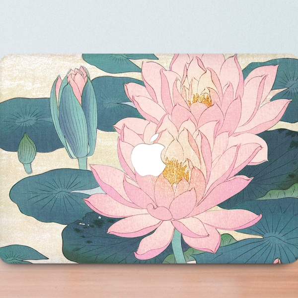 Water Lilies Macbook Pro 16 Case Lotus Flower Macbook Air Retina 13 Inch Case Lake Macbook Pro 13 Inch Case Macbook Pro Case 15 Inch DA0459