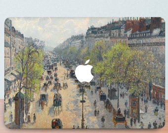 Camille Pissarro  New Macbook Pro 16 Inch Case Macbook Air Case 13 Inches Spring Boulevard Macbook Pro Case 13 Inches Macbook Pro 15 DA0039