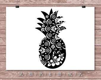 Download Pineapple Mandala Etsy