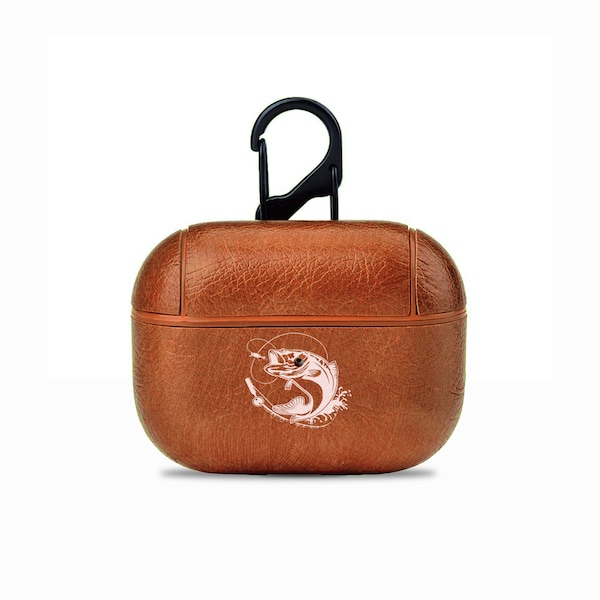 Leather Fishing Case Etsy