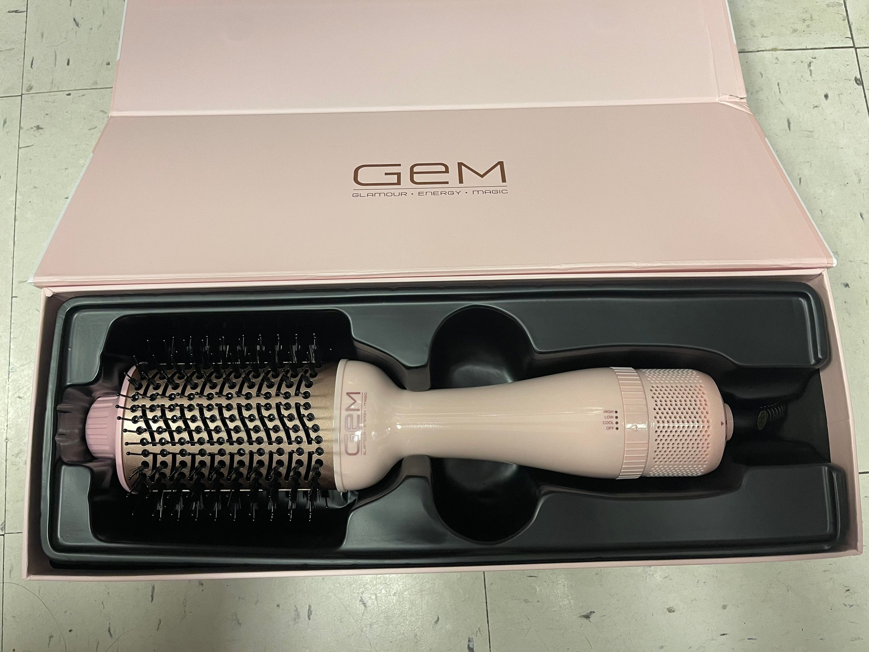 GEM Hot Air Brush Hair Dryer Brush Hair Dryer and volume Etsy