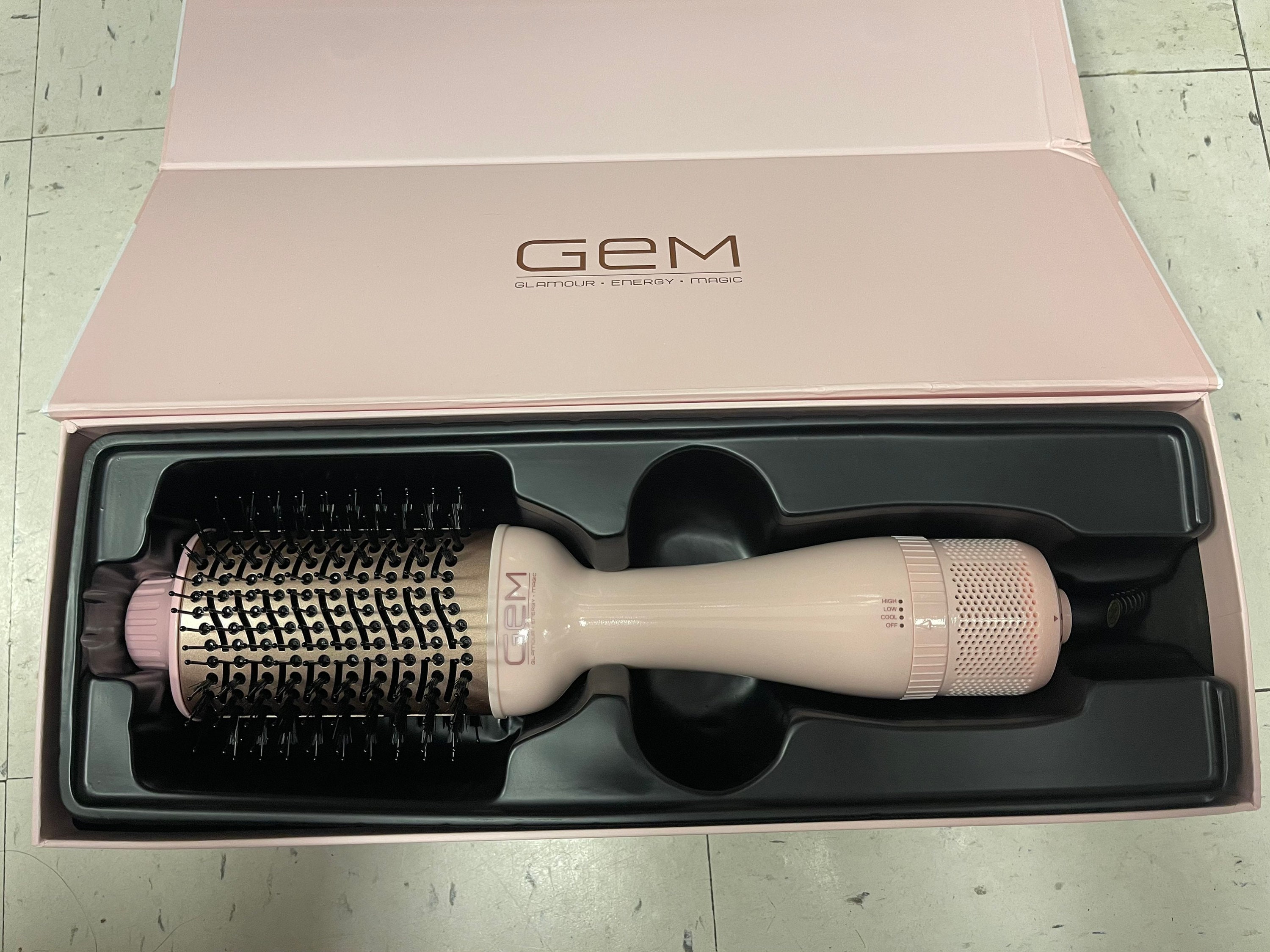 GEM Hot Air Brush Hair Dryer Brush Hair Dryer and volume Etsy