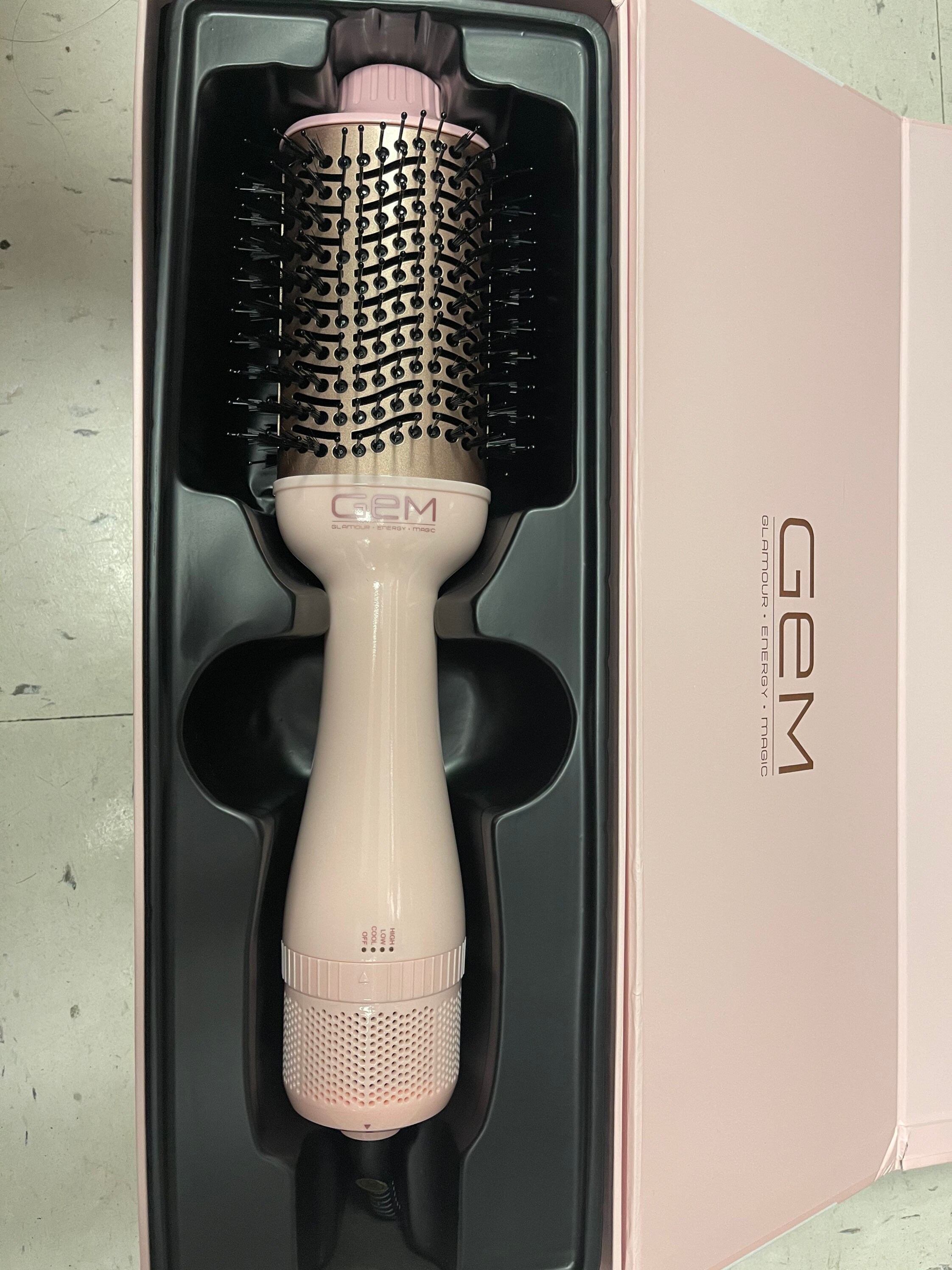 GEM Hot Air Brush Hair Dryer Brush Hair Dryer and volume Etsy