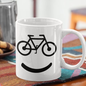 Bicycle Mug Gift For Biker | Cycling Coffee Mug | Cycling Gifts For Men Bike Mug | Cycling Gift For Her Bicycle Mug | Bike Rider Gifts