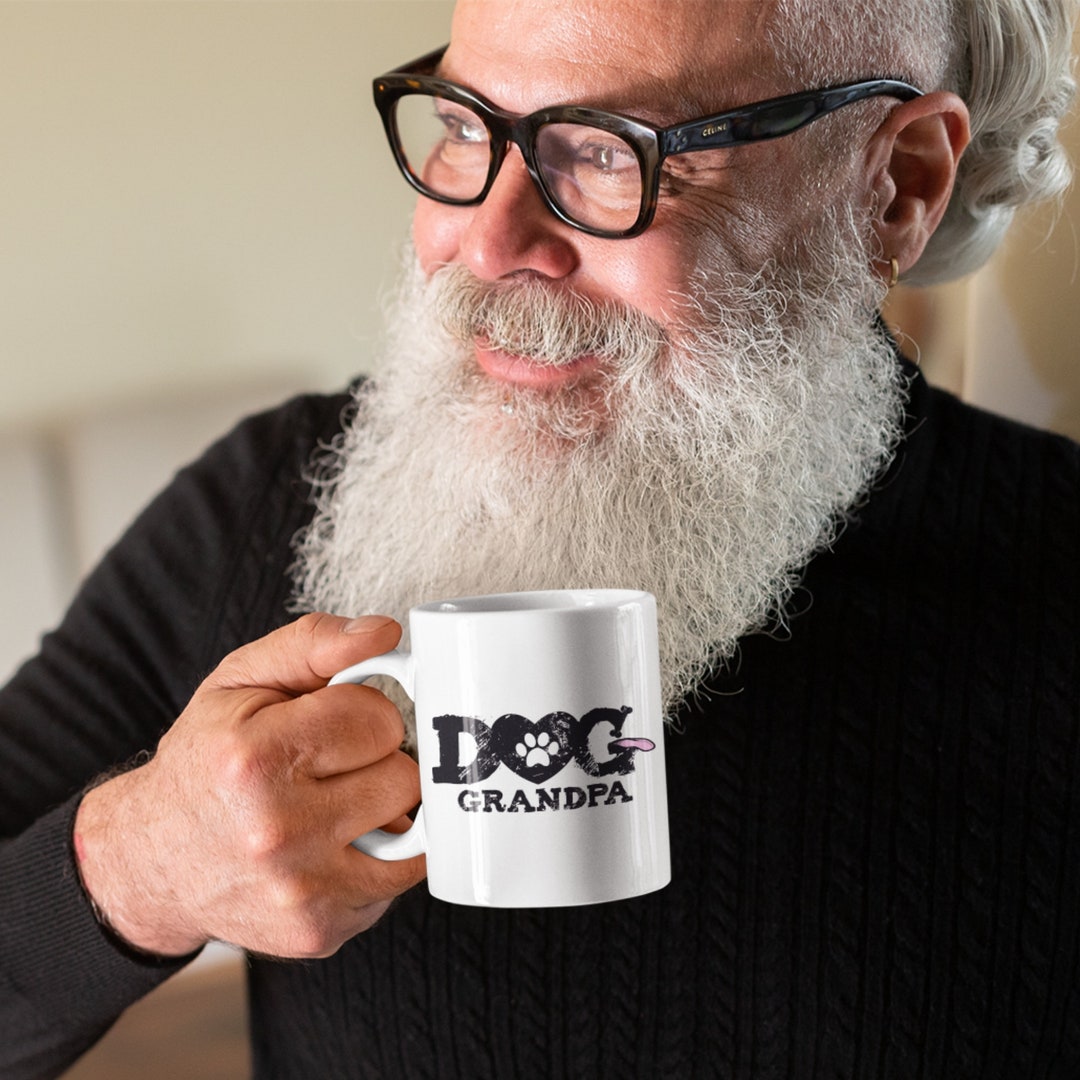 Dog Grandpa Mug Dog Grandparent Gifts, Dog Lover Coffee Mug, Granddog