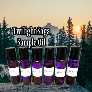 Twilight Saga Inspired Perfume Oil Sample Size 5 ML