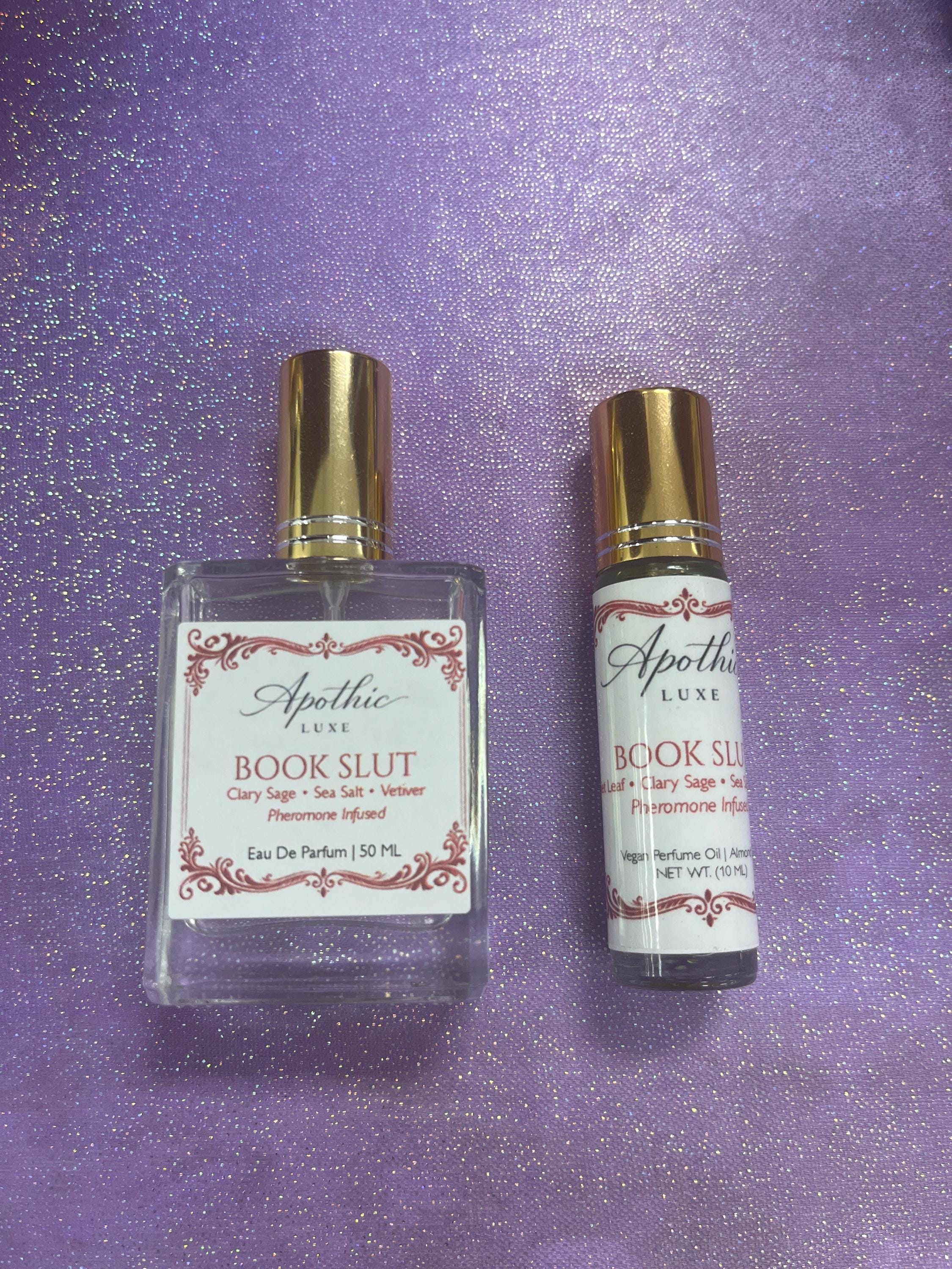 BOOK SLUT Perfume Oil | Booktok Smut Scent | Woody Aromatic Sexy