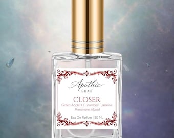 CLOSER - Pheromone Perfume Oil | Clean Girl Fragrance, Vanilla, Green Apple | Shampoo Perfume