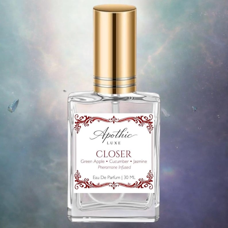 CLOSER - Pheromone Perfume Oil | Clean Girl Fragrance, Vanilla, Green Apple | Shampoo Perfume Bild 1