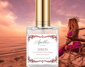 SIREN - Pheromone Perfume Oil | Mythology Inspired Seductive Scent | Floral Chypre Fragrance