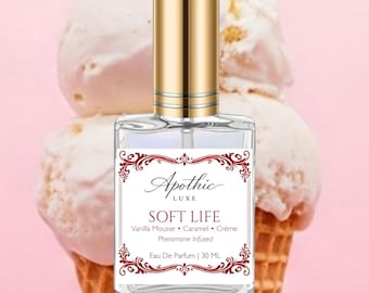 SOFT LIFE  | Vanilla Milkshake Perfume | Lactonic Gourmand Fragrance | Creamy Vanilla Scent