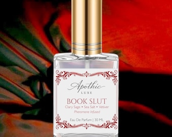 BOOK SLUT Perfume Oil | Booktok Smut Scent | Woody Aromatic Sexy | Naughty Reader Vibe