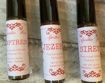 Pheromone Perfume Oil | Seductive Handmade Vegan Scents