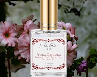 FLORA OBSCURA | Enchanted Floral Perfume | Lychee, Peony & Jasmine | Ethereal Fairycore Fragrance