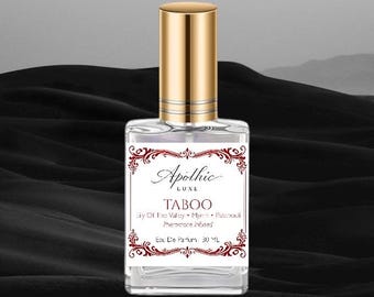 TABOO / Fragancia Gourmand de Café y Vainilla / Aroma a Almizcle y Malvavisco / Perfume Sexy para una Cita Nocturna