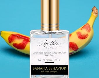 Banana Behavior Perfume | Caramelized Banana, Whipped Cream, Tonka Bean Eau de Parfum