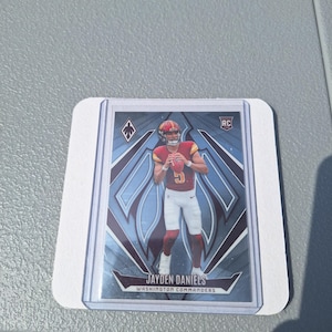 Jayden Daniels sports card Coaster