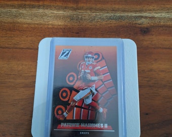 Patrick Mahomes sports card Coaster