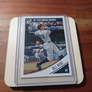 Porta-copo Cartão de esportes Aaron Judge