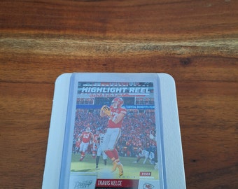 Travis Kelce sports card Coaster