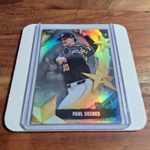 Posavasos con tarjeta deportiva de Paul Skenes