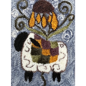 Punch Needle Embroidery Digital Pattern - &quot;Primitive Blessings&quot;