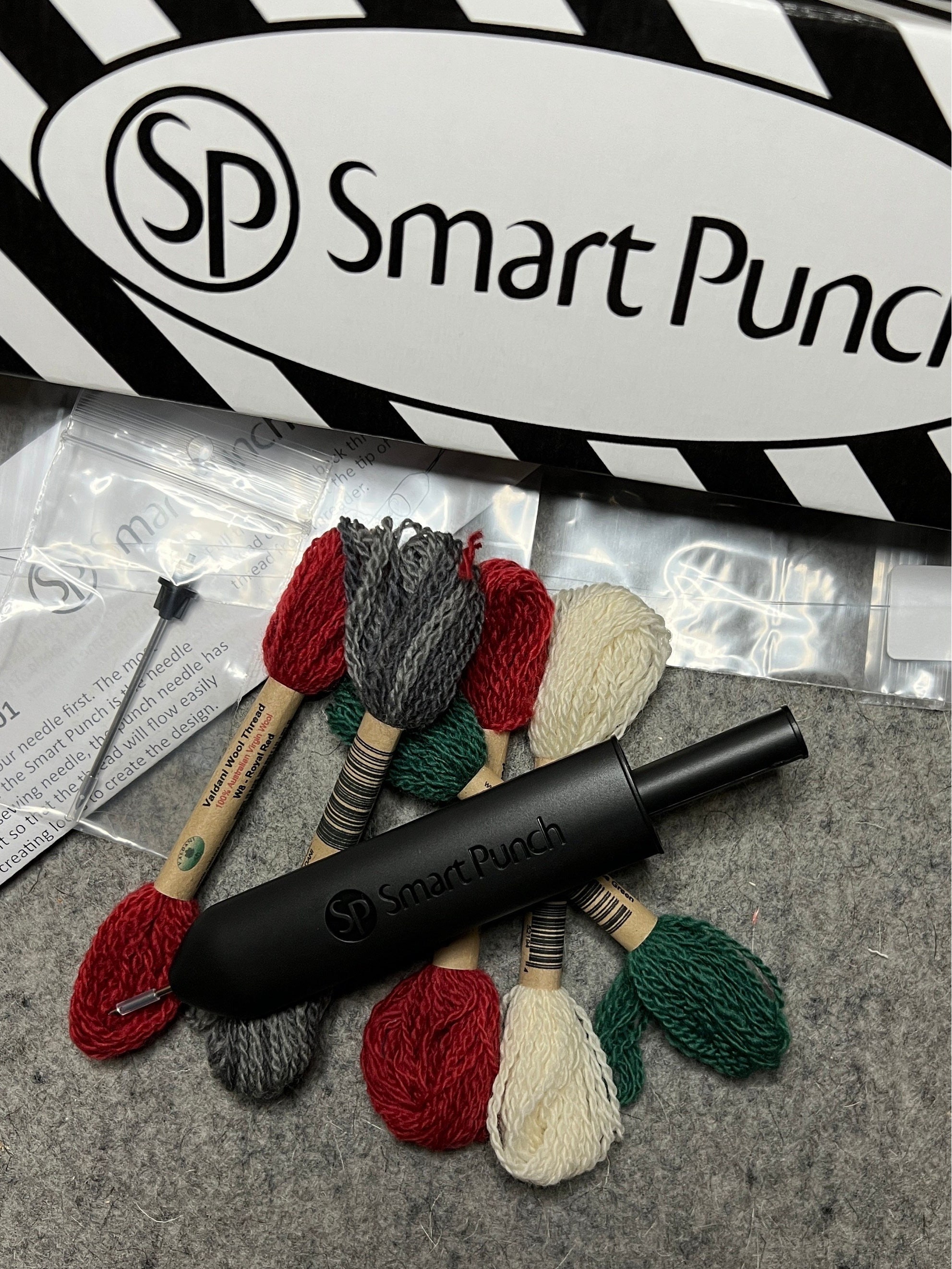 Punch Needle Kit for Starter, Floral Full Punch Needle Kit, Punch