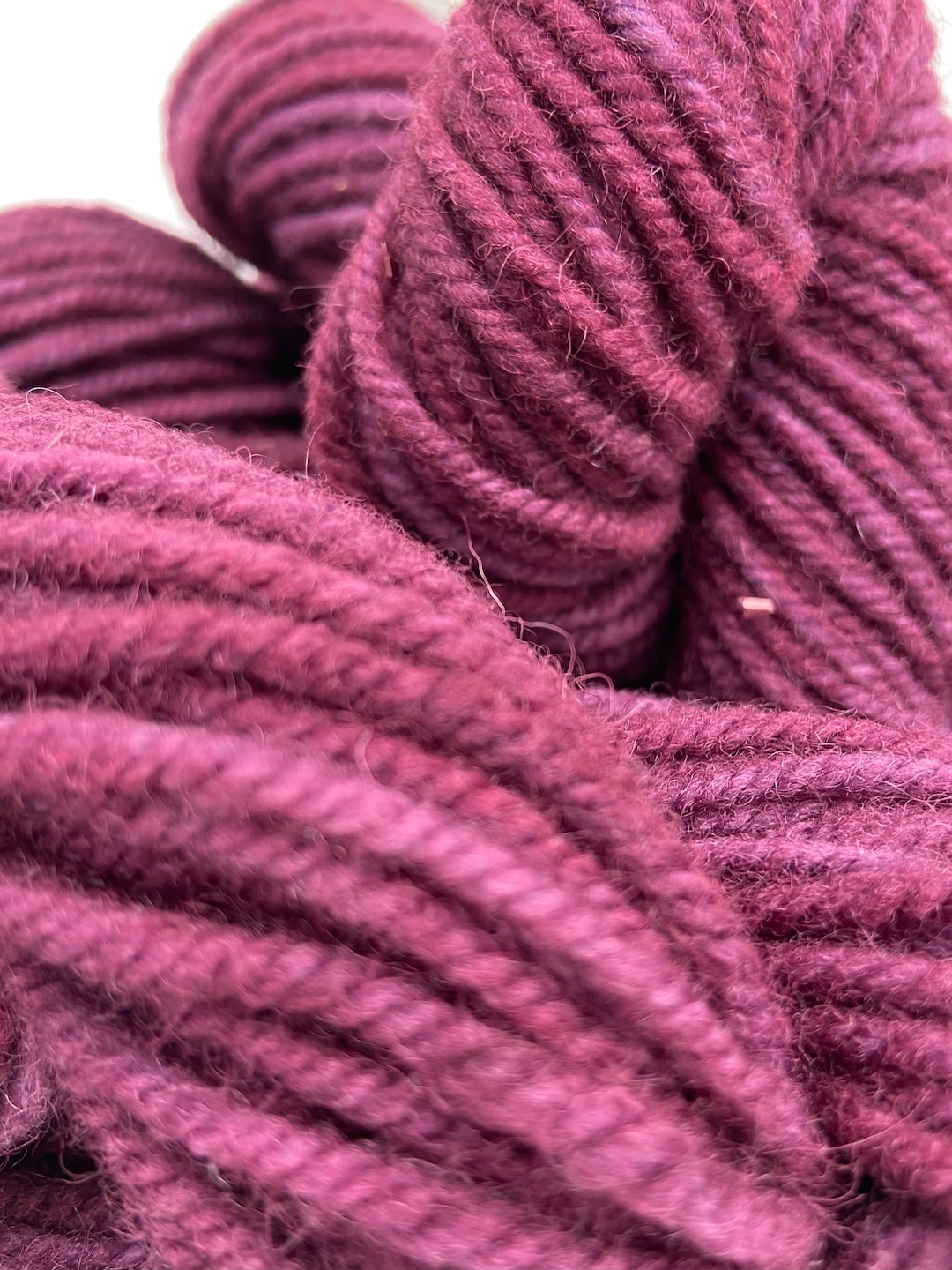 Wool Yarn for Rug Hooking, Rug Punch, 4 Ply Chunky Wool Yarn Etsy