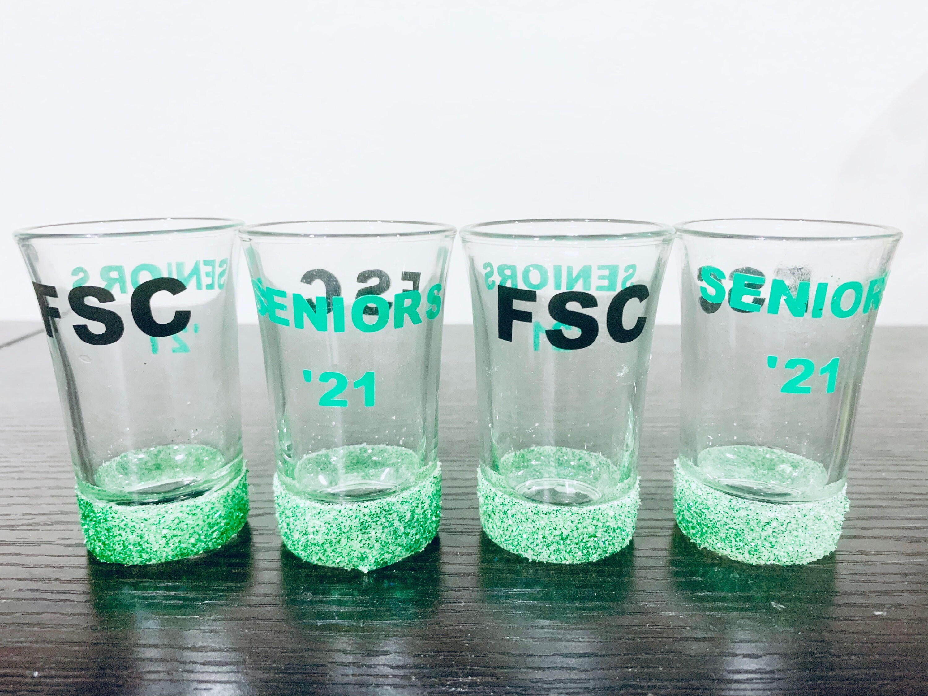 College Shot Glasses Etsy