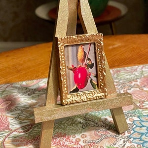 Miniature Dollhouse Original Framed Artwork/Photography By Noel Medina 1:12 Scale Art