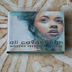 Miniature Dollhouse Artist Ali Cavanaugh “Modern Fresco” Book 1:12 Scale Accessory