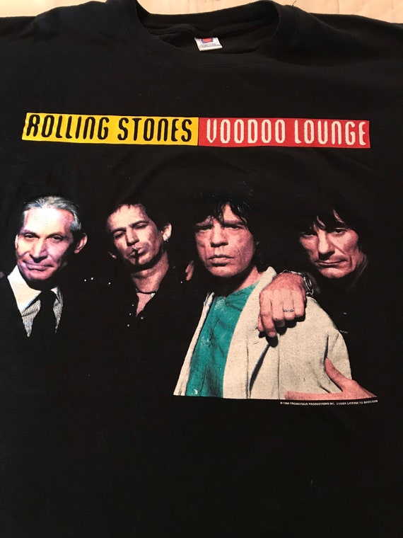 Rolling Stones T-Shirt World Tour Voodoo Lounge