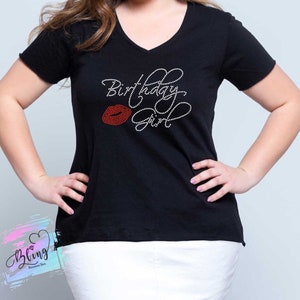 Birthday Girl Bling Shirt