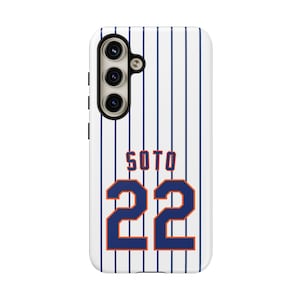 Juan Soto Queens New York White Phone Case | iPhone Samsung Galaxy Google Pixel