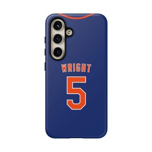 David Wright #5 Blue NYM Baseball Phone Case | iPhone Samsung Galaxy Google Pixel