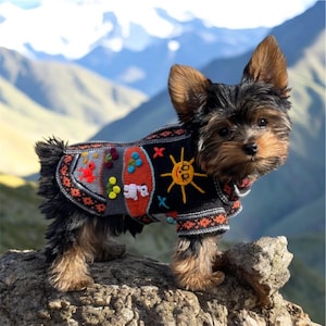 Pull fait main pour chien taille TEACUP et chiot (toutes couleurs, tailles X0 et XX0 uniquement). Pour micro teacups chiens de 1,5 -4 livres