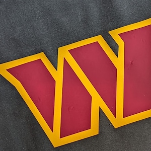 Commanders sticker