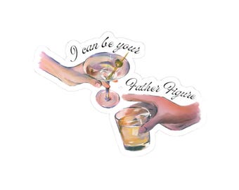 Sticker- “I can be your Father Figure”/Life of a Showgirl/Swiftie sticker