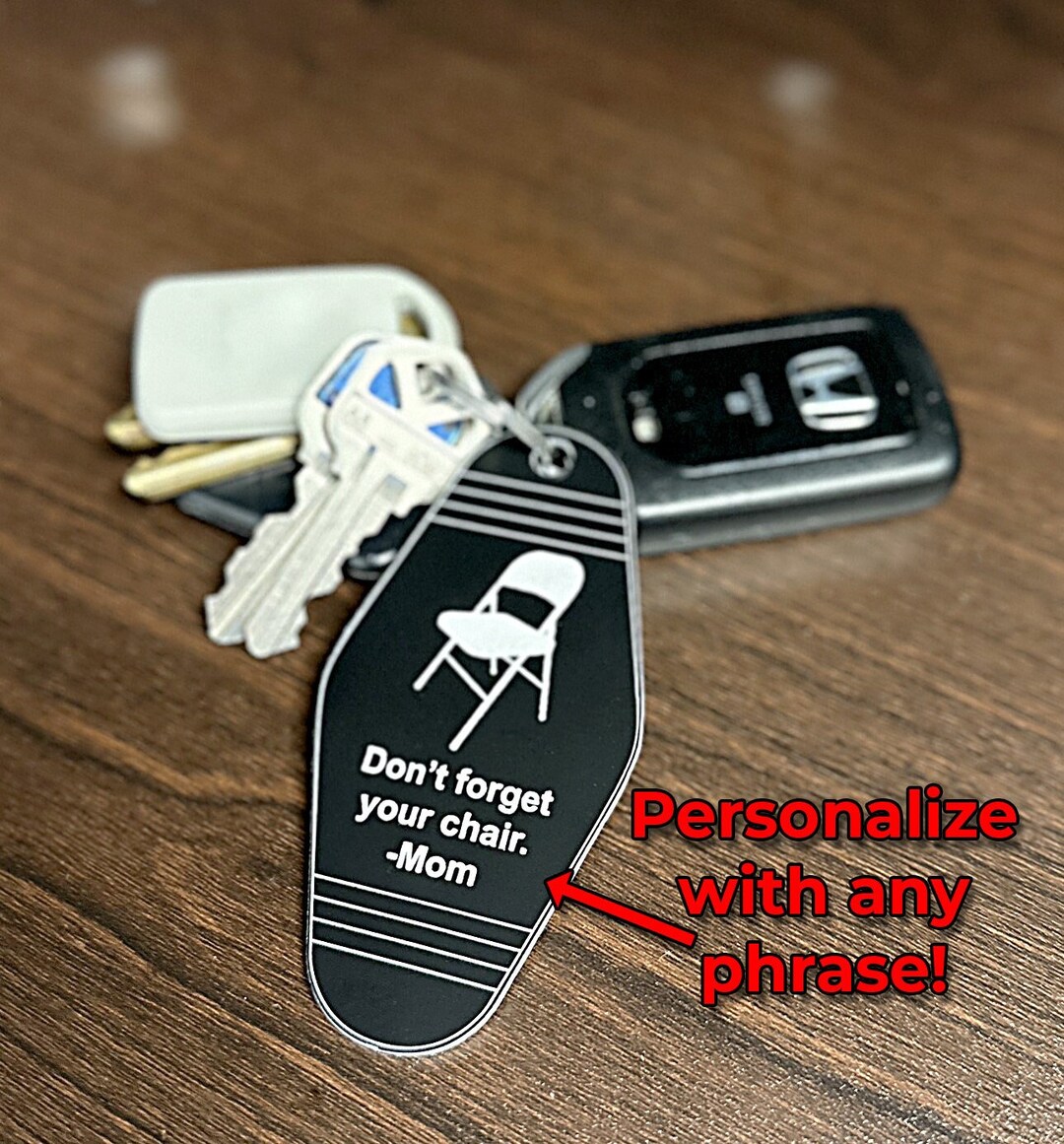 Folding Chair Keychain Tag Montgomery Brawl Memorial Etsy