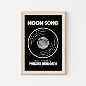 DIGITAL DOWNLOAD Phoebe Bridgers Poster Merch Wall Art Aesthetic Album Art