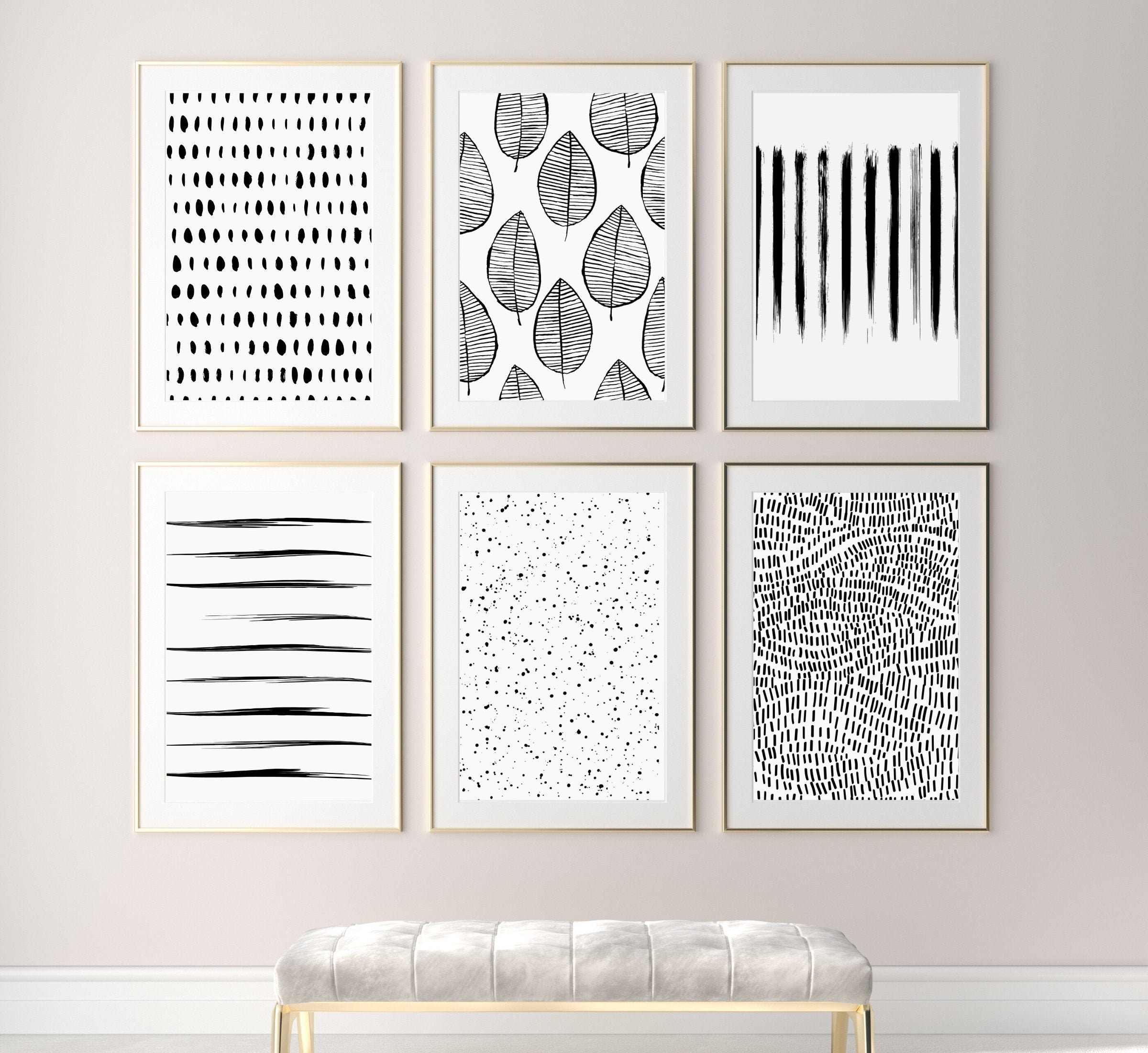Gallery wall set Gallery wall art set Gallery wall print Etsy