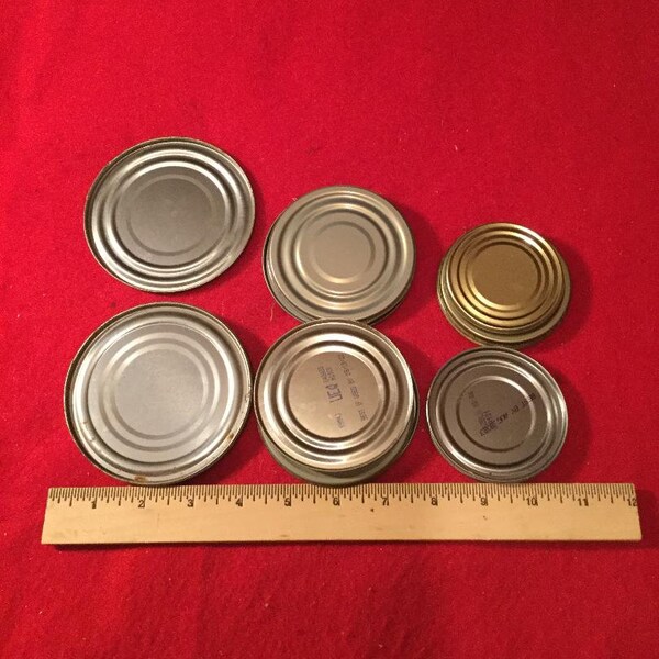 Tin Can Lids Etsy