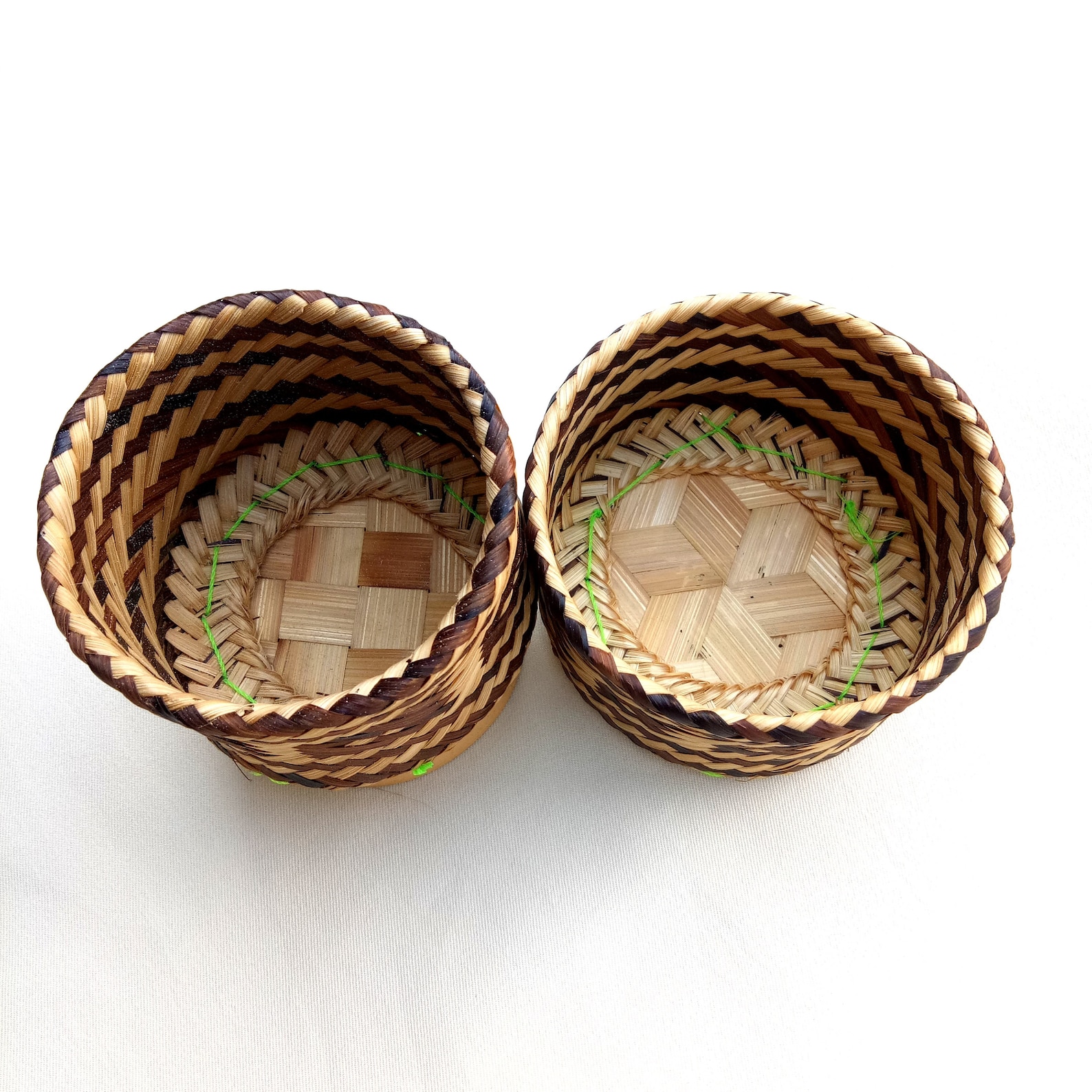Thai Sticky Rice Basket Bamboo Handmade Save Coin Cook Warm Etsy