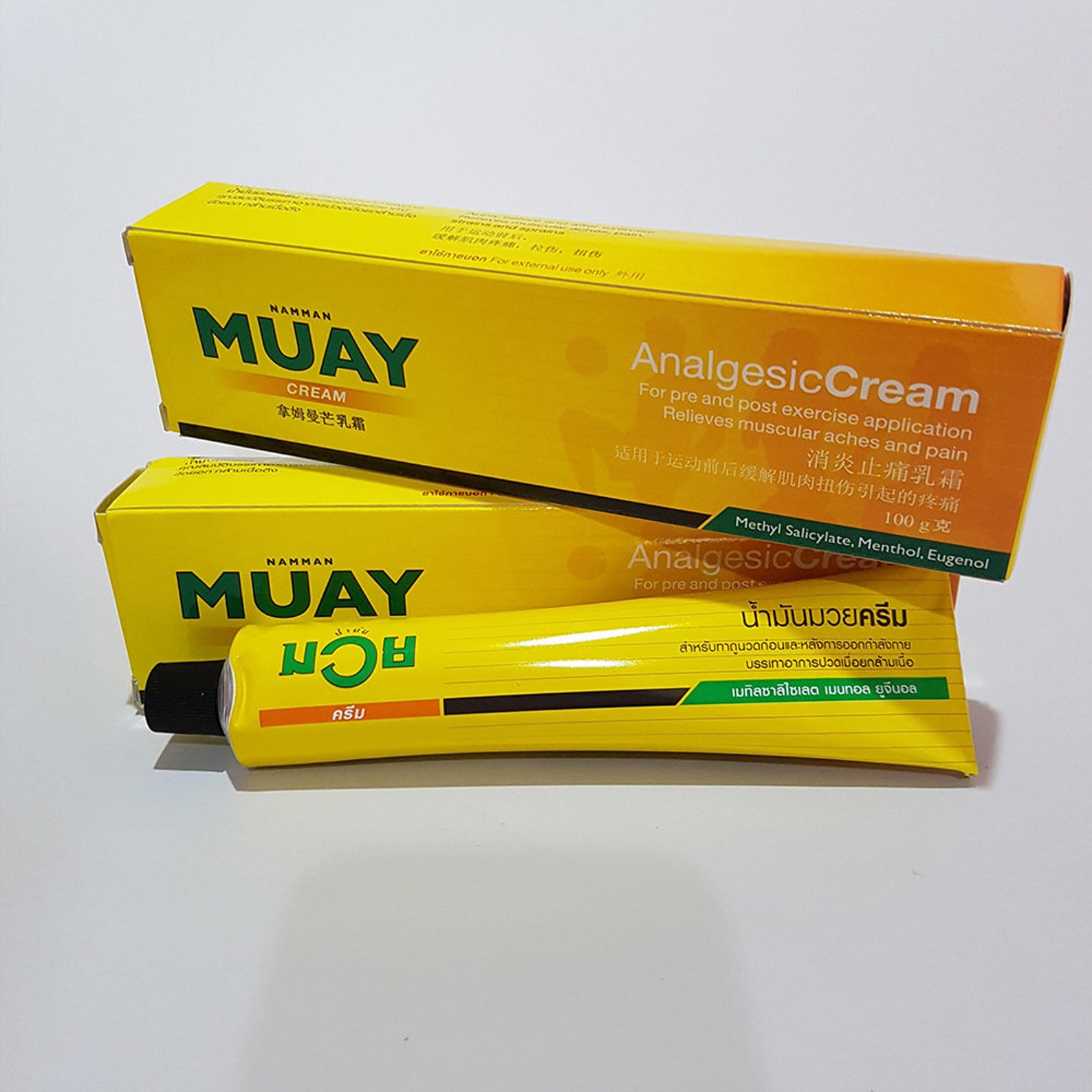 6X Muay Thai Boxing Cream Muscle Pain Relief Massage Analgesic Etsy