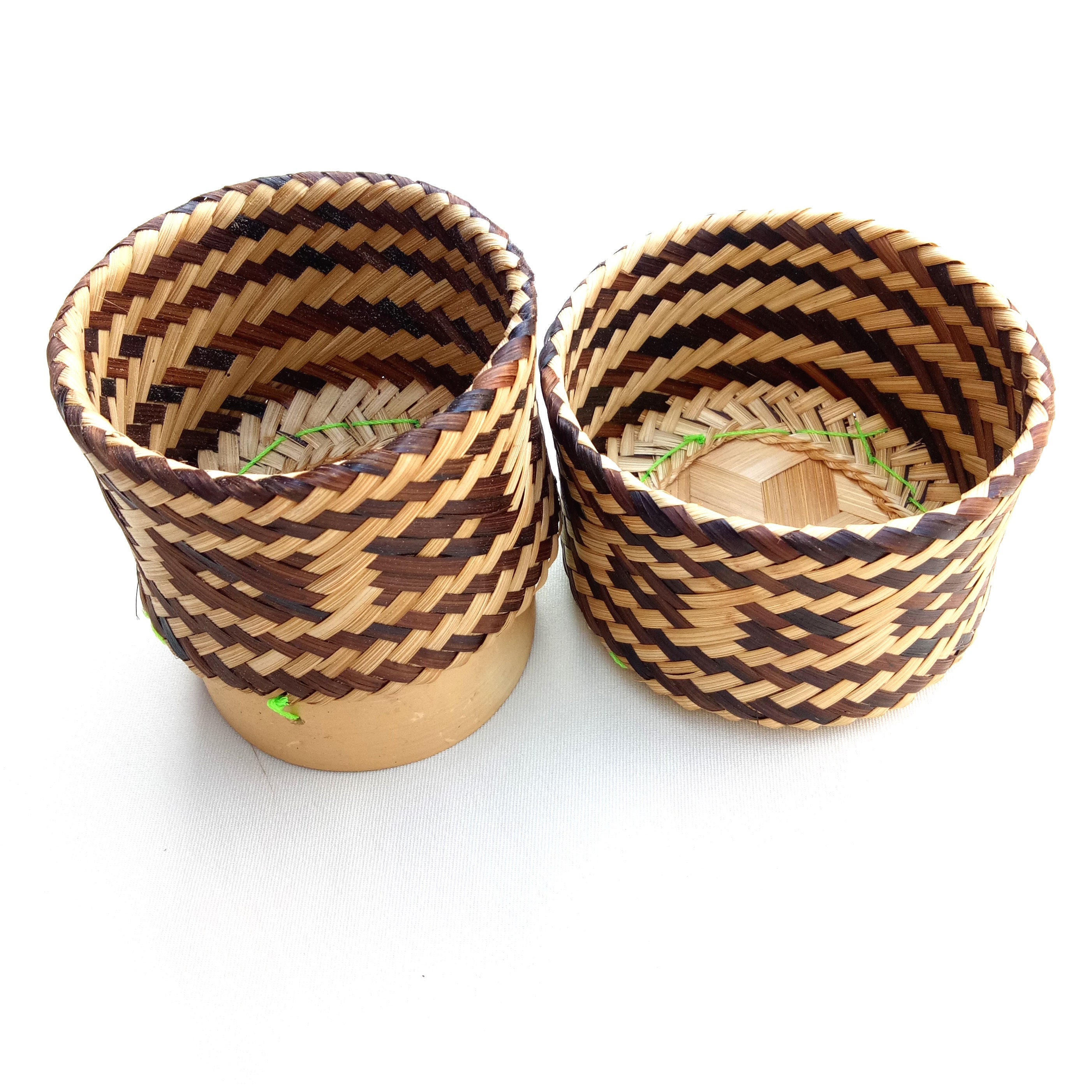 Thai Sticky Rice Basket Bamboo Handmade Save Coin Cook Warm Etsy UK
