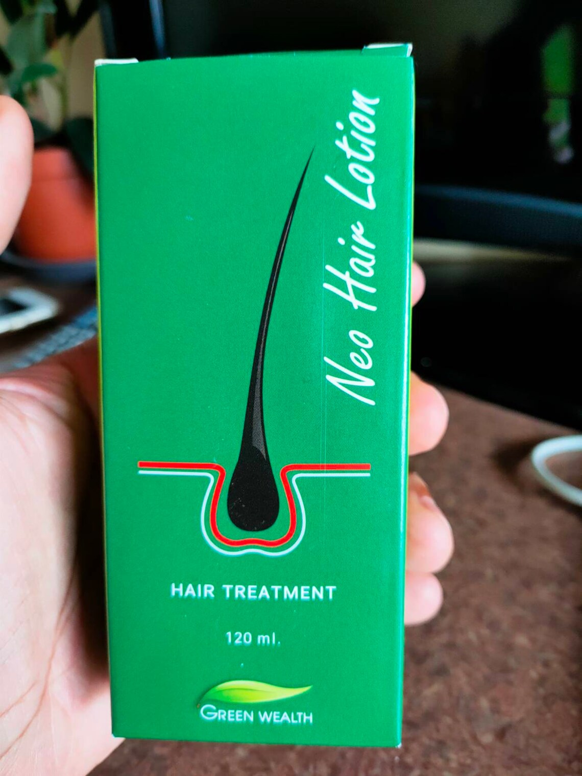 NEO Hair Lotion Root Treatment Nutrients Longer 120 Ml.green Etsy UK