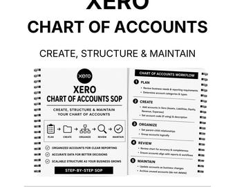 Xero Chart of Accounts Setup SOP | Structure & Account Organization