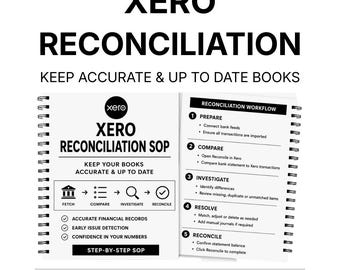 Xero Bank Reconciliation SOP | Monthly Close & Error Resolution