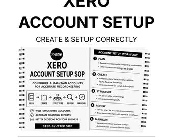 Xero Account Setup SOP | Creation, Naming & Structure